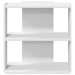 Casa si Gradina - Mobilier - Biblioteci si rafturi - Biblioteci - Biblioteca cu 3 niveluri, alb 60x30x60 cm lemn prelucrat - Infinity.ro