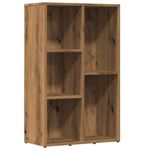 Casa si Gradina - Mobilier - Biblioteci si rafturi - Biblioteci - Biblioteca, stejar artizanal, 45x25x80 cm, lemn prelucrat - Infinity.ro