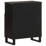 Casa si Gradina - Mobilier - Dulapuri si sifoniere - Dulapuri - Bufeta neagra 60x33x75 cm lemn masiv de mango - Infinity.ro