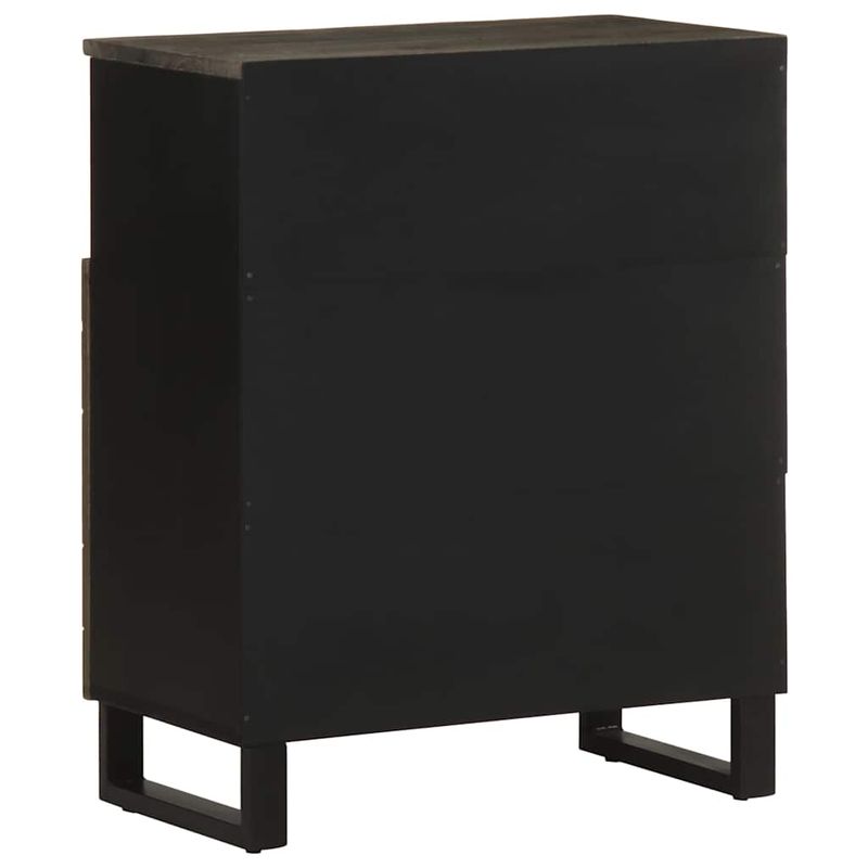Casa si Gradina - Mobilier - Dulapuri si sifoniere - Dulapuri - Bufeta neagra 60x33x75 cm lemn masiv de mango - Infinity.ro