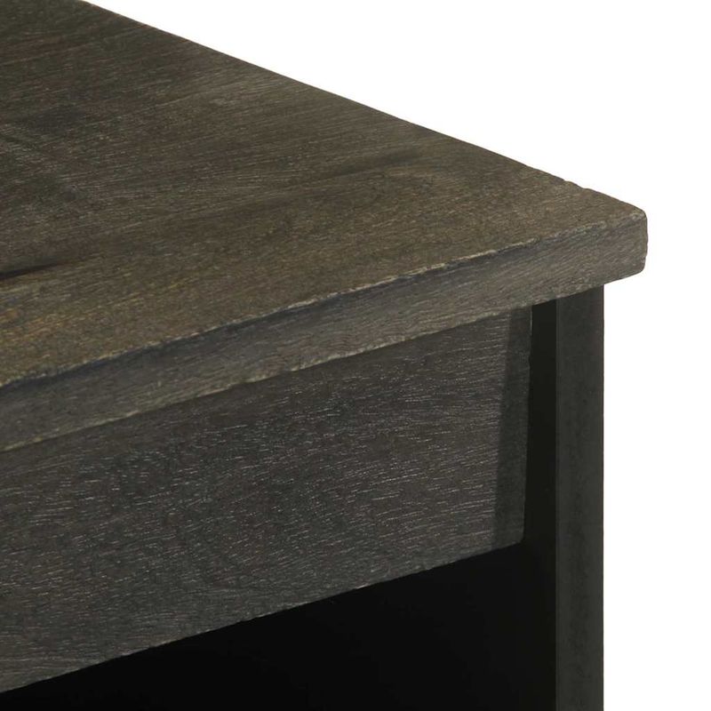 Casa si Gradina - Mobilier - Dulapuri si sifoniere - Dulapuri - Bufeta neagra 60x33x75 cm lemn masiv de mango - Infinity.ro