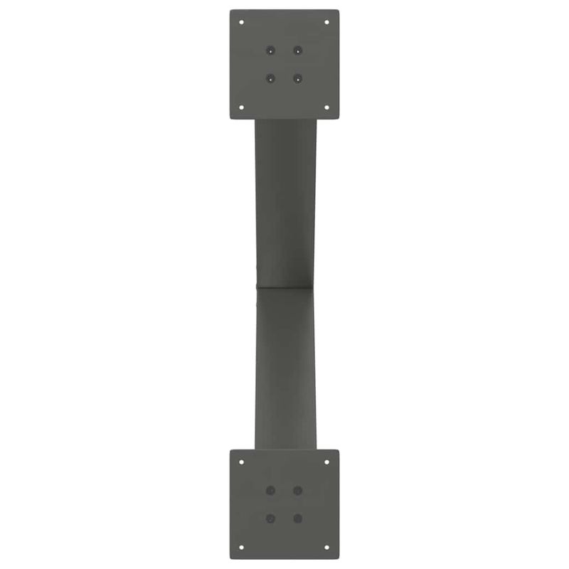 Casa si Gradina - Mobilier - Feronerie si accesorii mobila - Picioare pentru masa in forma de X, 2 buc Antracit Otel, mărime 80x(72-73) cm (80 mm) - Infinity.ro