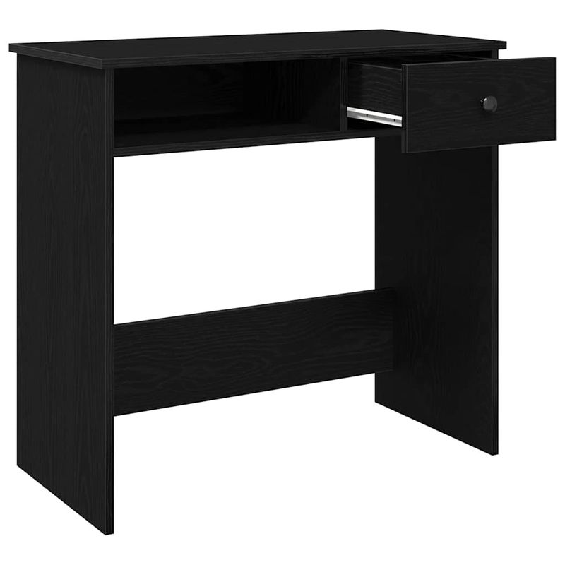 Casa si Gradina - Mobilier - Mese si birouri - Birouri - Birou, negru, 80 x 40 x 75 cm, PAL - Infinity.ro