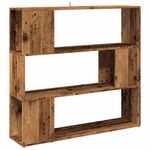 Casa si Gradina - Mobilier - Biblioteci si rafturi - Biblioteci - Dulap cu carti/Separator de camera Lemn vechi 100x24x94 cm - Infinity.ro