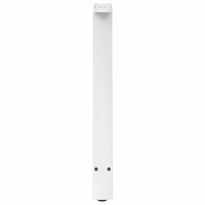 Casa si Gradina - Mobilier - Feronerie si accesorii mobila - Picioare masuta cafea in forma A 2 buc alb 50x(72-73) cm otel - Infinity.ro