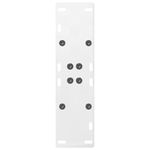 Casa si Gradina - Mobilier - Feronerie si accesorii mobila - Picioare masuta cafea in forma A 2 buc alb 50x(72-73) cm otel - Infinity.ro