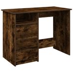 Casa si Gradina - Mobilier - Mese si birouri - Birouri - Birou, stejar afumat, 102x50x75 cm, lemn compozit - Infinity.ro