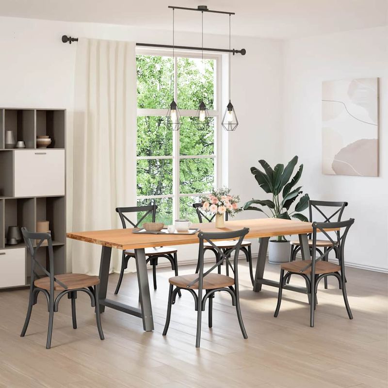 Casa si Gradina - Mobilier - Feronerie si accesorii mobila - Picioare pentru masuta cafea in forma de A, 2 buc Antracit Otel, mărime 100x(72-73) cm - Infinity.ro