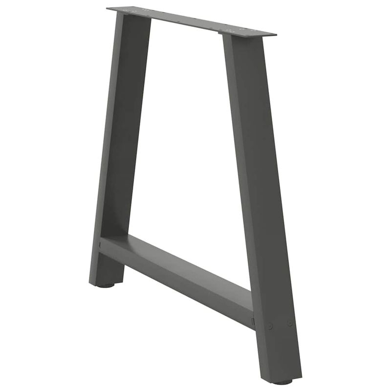 Casa si Gradina - Mobilier - Feronerie si accesorii mobila - Picioare pentru masuta cafea in forma de A, 2 buc Antracit Otel, mărime 100x(72-73) cm - Infinity.ro