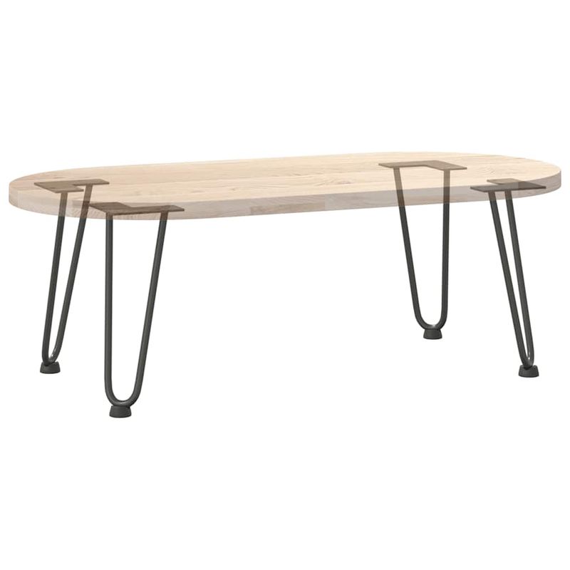 Casa si Gradina - Mobilier - Feronerie si accesorii mobila - Picioare de masa in ac de par 4 buc Antracit 30 cm Otel masiv, model 2 rods - Infinity.ro
