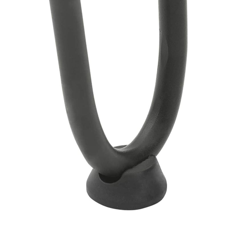 Casa si Gradina - Mobilier - Feronerie si accesorii mobila - Picioare de masa in ac de par 4 buc Antracit 30 cm Otel masiv, model 2 rods - Infinity.ro