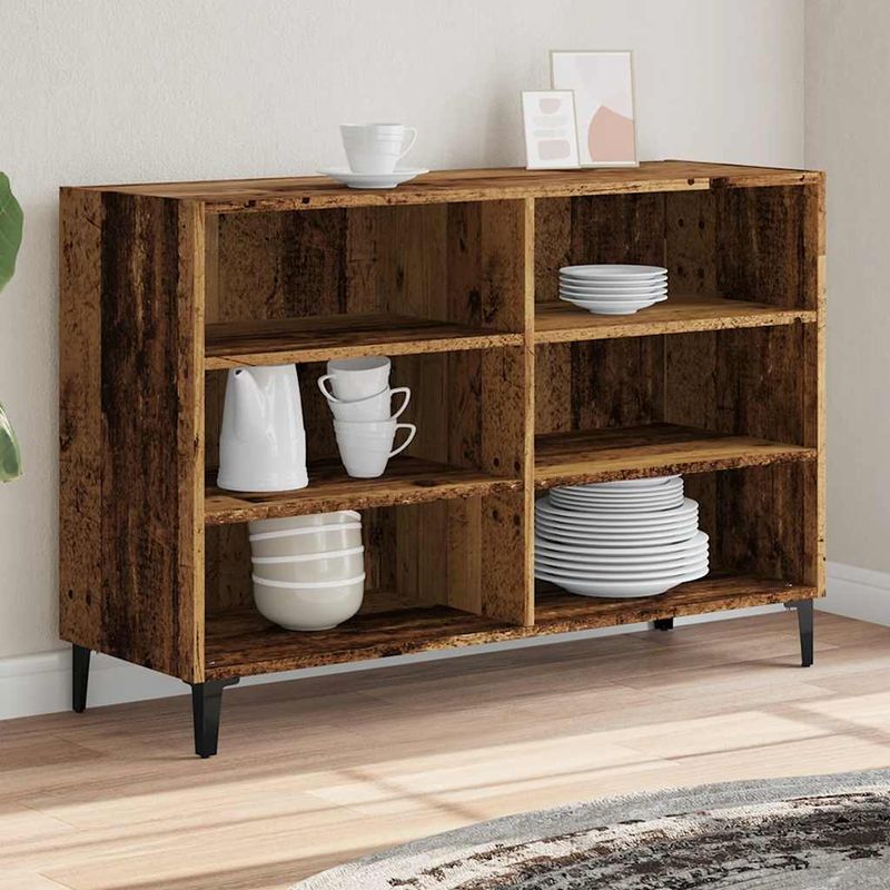 Casa si Gradina - Mobilier - Comode si corpuri - Comode - Dulap, lemn vechi, 103,5x35x70 cm, lemn prelucrat - Infinity.ro