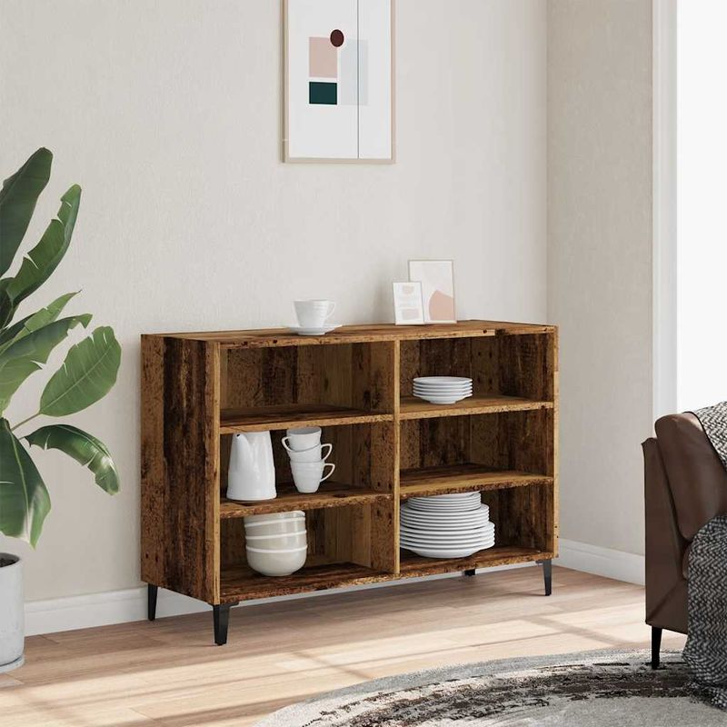 Casa si Gradina - Mobilier - Comode si corpuri - Comode - Dulap, lemn vechi, 103,5x35x70 cm, lemn prelucrat - Infinity.ro