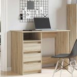 Casa si Gradina - Mobilier - Mese si birouri - Birouri - Birou, stejar sonoma, 102x50x75 cm, lemn compozit - Infinity.ro