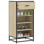 Casa si Gradina - Mobilier - Organizare si depozitare - Organizator incaltaminte - Suport pantofi Stejar Sonoma 48x38x97,5 cm Lemn prelucrat - Infinity.ro