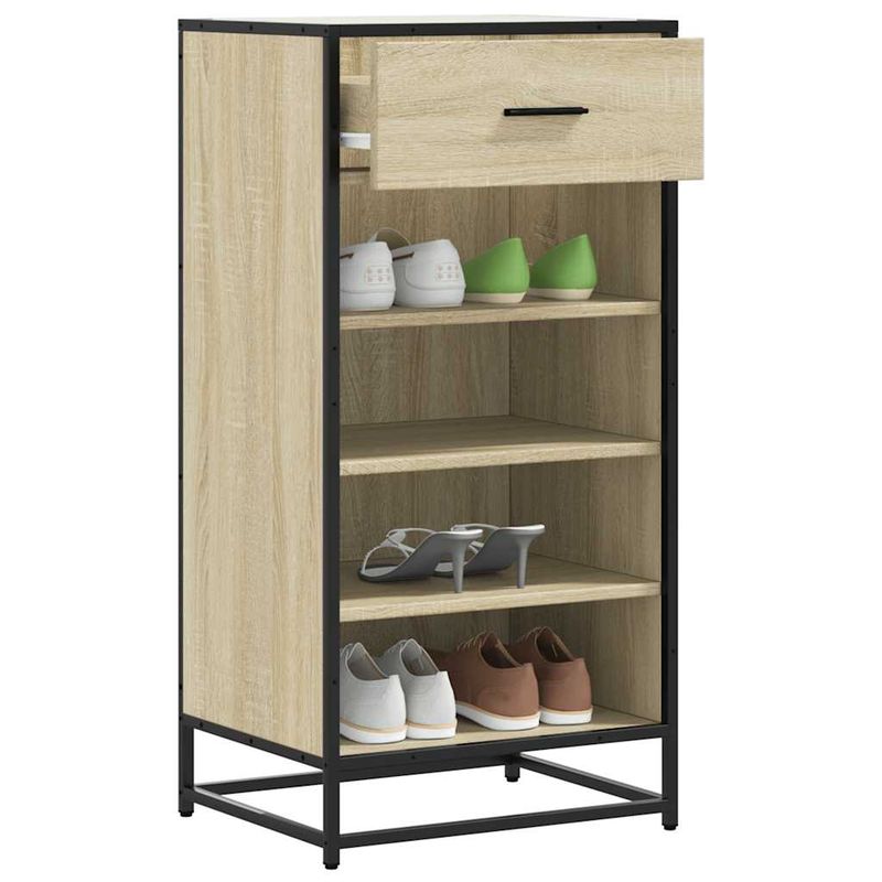 Casa si Gradina - Mobilier - Organizare si depozitare - Organizator incaltaminte - Suport pantofi Stejar Sonoma 48x38x97,5 cm Lemn prelucrat - Infinity.ro