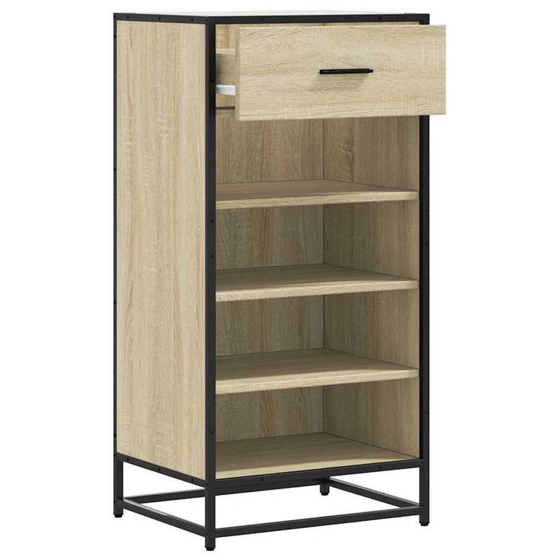 Casa si Gradina - Mobilier - Organizare si depozitare - Organizator incaltaminte - Suport pantofi Stejar Sonoma 48x38x97,5 cm Lemn prelucrat - Infinity.ro