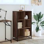 Casa si Gradina - Mobilier - Biblioteci si rafturi - Biblioteci - Biblioteca, stejar maro, 65,5x33x107,5 cm, lemn prelucrat - Infinity.ro