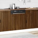 Electronice si Electrocasnice - Masini de spalat vase - Accesorii masini de spalat vase - Panou pentru masina de spalat vase stejar maro lemn prelucrat - Infinity.ro