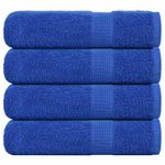 Casa si Gradina - Textile si covoare - Textile baie - Prosoape - Prosoape de dus 4 buc Albastru 70x140 cm 360 g/m² 100% bumbac - Infinity.ro