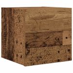 Casa si Gradina - Mobilier - Comode si corpuri - Comode - Dulap TV montaj pe perete, lemn vechi, 30,5x30x30 cm - Infinity.ro