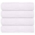 Casa si Gradina - Textile si covoare - Textile baie - Prosoape - Prosoape de baie 4 buc alb 100x150 cm 360 g/m² 100% bumbac - Infinity.ro