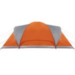 Sport si Outdoor - Camping - Corturi camping - Cort de familie cupola 6 persoane, gri/portocaliu, impermeabil - Infinity.ro
