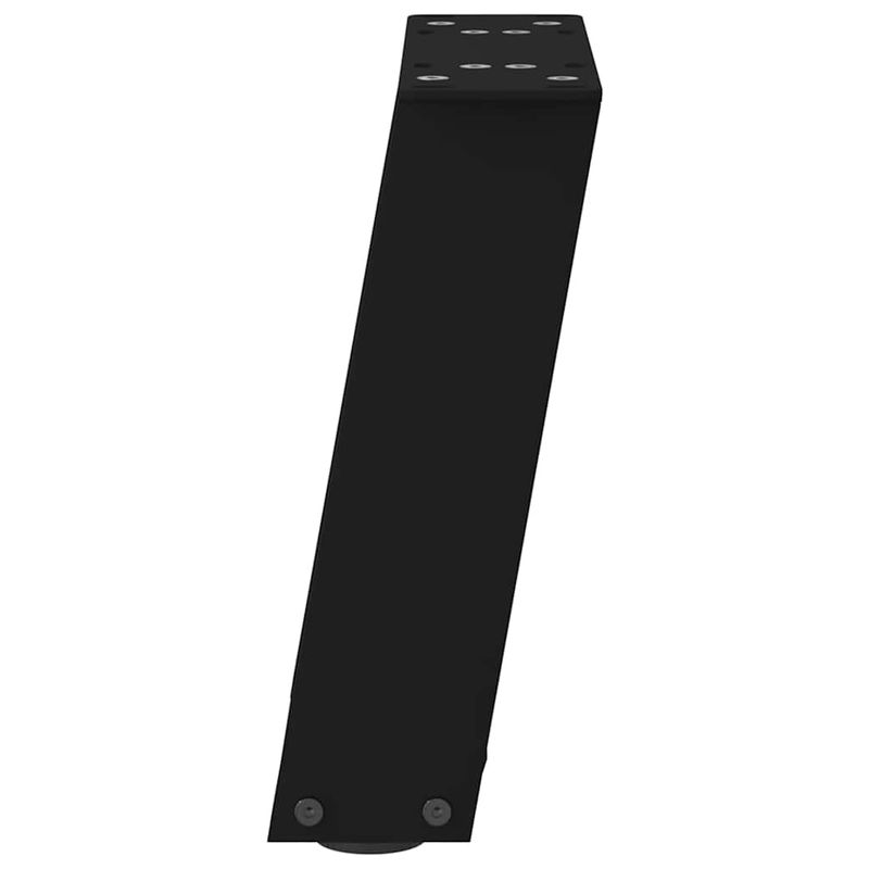 Casa si Gradina - Mobilier - Feronerie si accesorii mobila - Picioare masuta de cafea in forma de U 2 buc Negru Otel - Infinity.ro