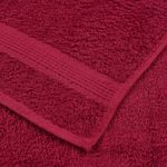 Casa si Gradina - Textile si covoare - Textile baie - Prosoape - Prosoape de sapun 2 buc Bordeaux 30x30 cm 360 g/m² 100% bumbac - Infinity.ro