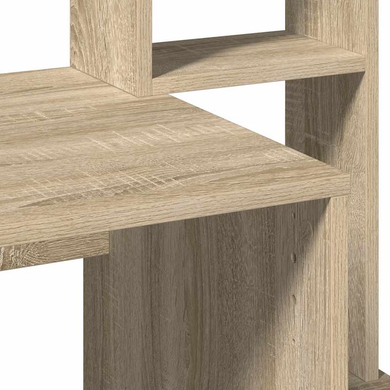 Casa si Gradina - Mobilier - Mese si birouri - Birouri - Birou cu rafturi, stejar sonoma, 100x45x140 cm, lemn compozit - Infinity.ro