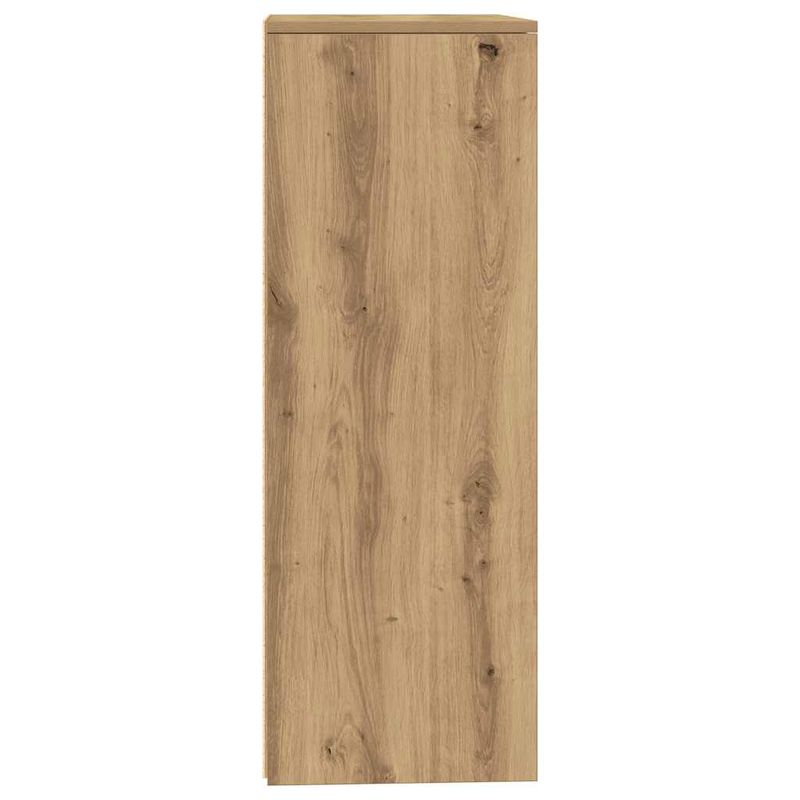 Casa si Gradina - Mobilier - Comode si corpuri - Comode - Servanta cu 6 sertare, Stejar artizanal, 50 x 34 x 96 cm, PAL - Infinity.ro