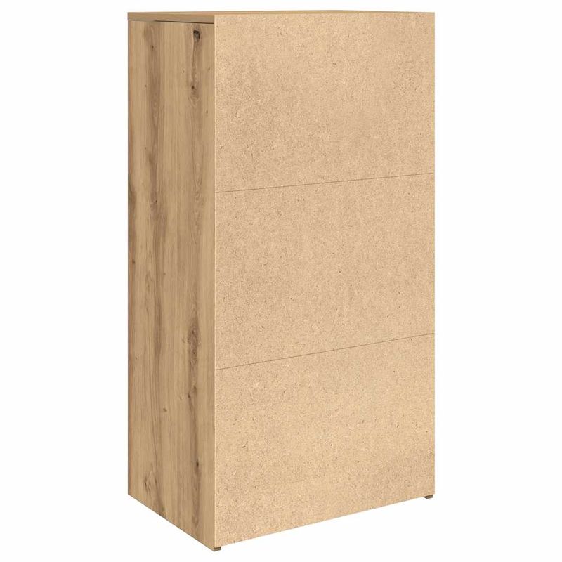 Casa si Gradina - Mobilier - Comode si corpuri - Comode - Servanta cu 6 sertare, Stejar artizanal, 50 x 34 x 96 cm, PAL - Infinity.ro
