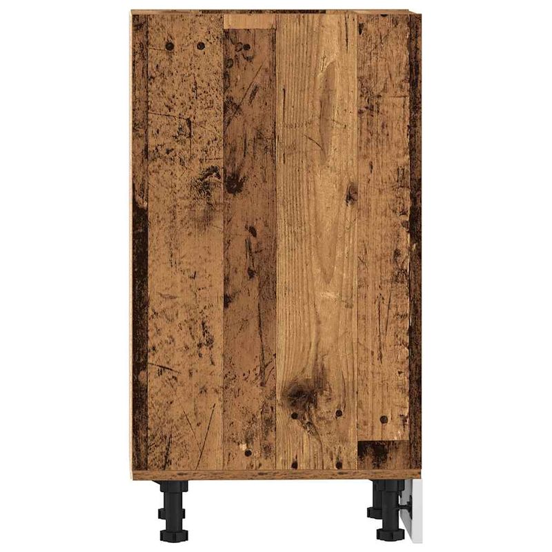 Casa si Gradina - Mobilier - Comode si corpuri - Corpuri bucatarie - Dulap inferior, lemn vechi, 30x44,5x81,5 cm, lemn prelucrat - Infinity.ro