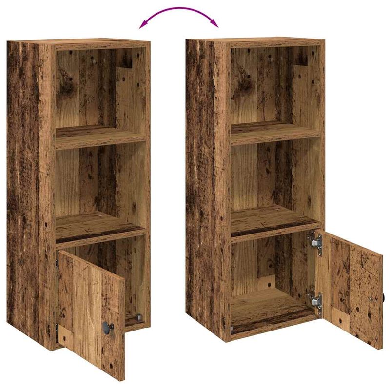 Casa si Gradina - Mobilier - Biblioteci si rafturi - Biblioteci - Biblioteca, lemn vechi, 31x24x77 cm, lemn prelucrat - Infinity.ro
