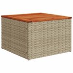 Casa si Gradina - Gradina si terasa - Mobilier exterior - Seturi mobila gradina - Set canapele de gradina, 9 piese, cu perne, bej, poliratan - Infinity.ro