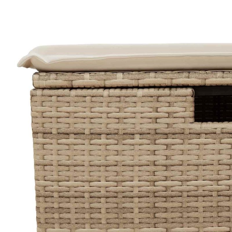 Casa si Gradina - Gradina si terasa - Mobilier exterior - Seturi mobila gradina - Set canapele de gradina, 9 piese, cu perne, bej, poliratan - Infinity.ro