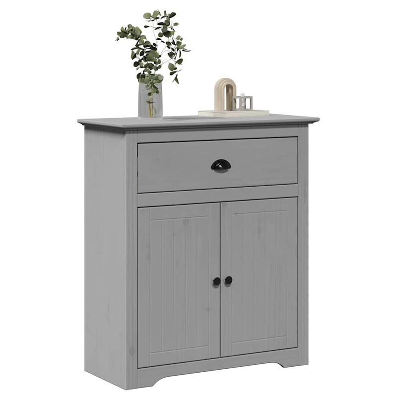 Casa si Gradina - Mobilier - Dulapuri si sifoniere - Dulapuri - Dulap de hol "BODO" gri 80x35x90 cm - Infinity.ro