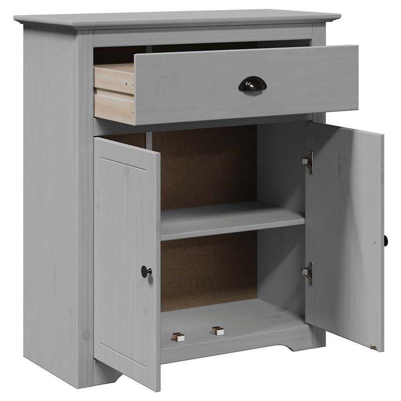 Casa si Gradina - Mobilier - Dulapuri si sifoniere - Dulapuri - Dulap de hol "BODO" gri 80x35x90 cm - Infinity.ro
