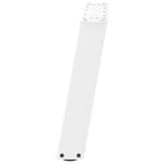 Casa si Gradina - Mobilier - Feronerie si accesorii mobila - Picioare masuta cafea in forma de U 2 buc alb 60x(42-43)cm otel - Infinity.ro