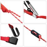 Sport si Outdoor - Camping - Corturi camping - Cort auto pentru 4 persoane, verde, impermeabil - Infinity.ro