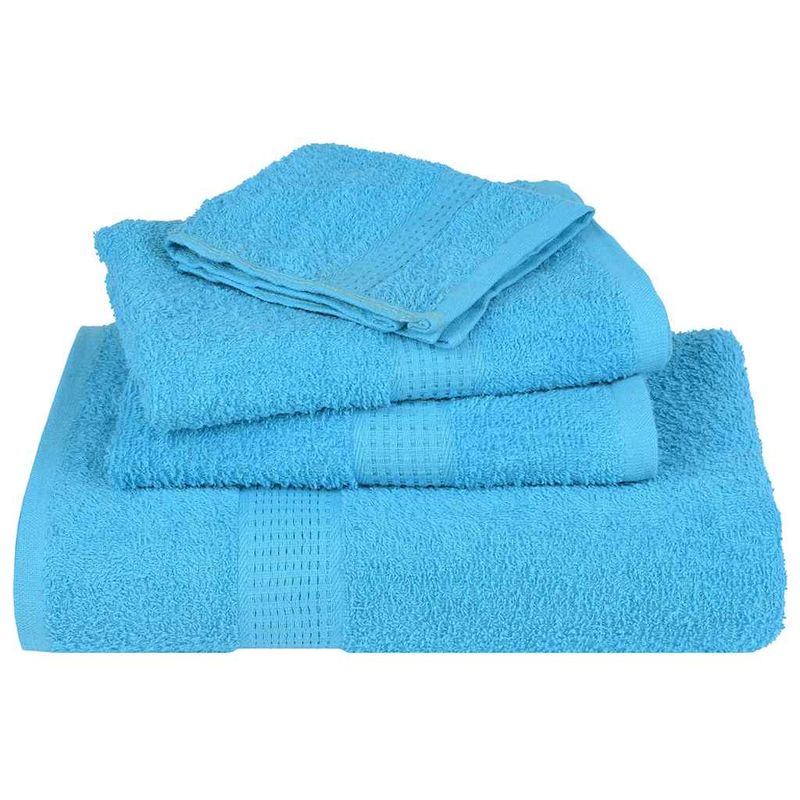 Casa si Gradina - Textile si covoare - Textile baie - Prosoape - Prosoape 10 buc turcoaz 100x200 cm 360 g/m² 100% bumbac - Infinity.ro