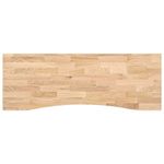 Casa si Gradina - Constructii - Lemn constructii - Placi lemn - Blat de birou netratat Lemn masiv de stejar dreptunghiular, mărime 140x60x2.5 cm - Infinity.ro