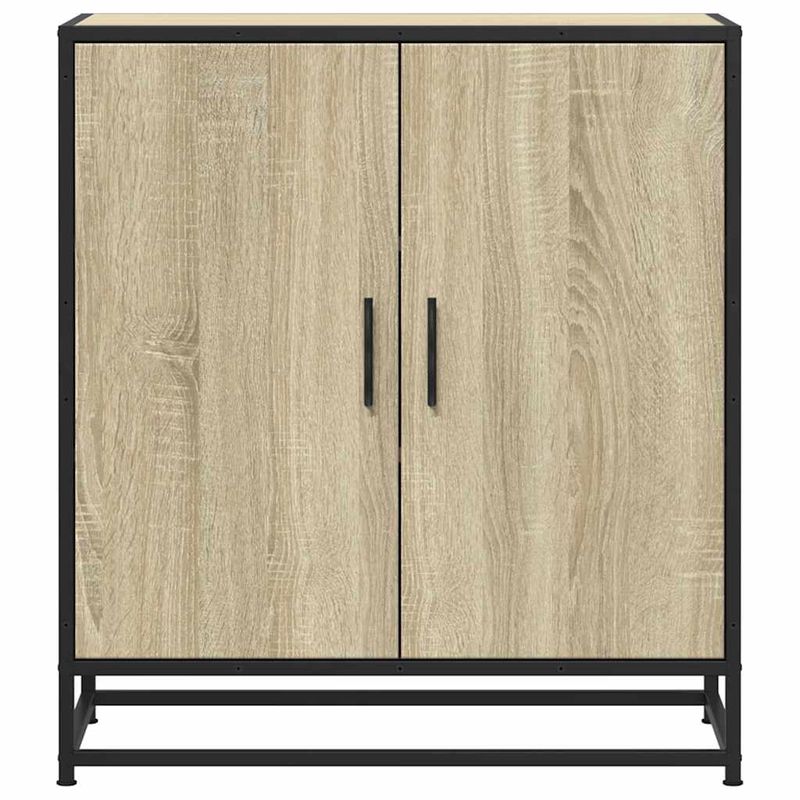 Casa si Gradina - Mobilier - Comode si corpuri - Comode - Dulap, stejar sonoma, 68x35x76 cm, lemn prelucrat si metal - Infinity.ro
