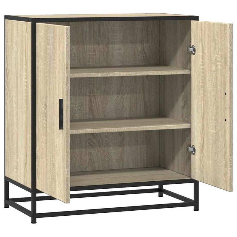 Casa si Gradina - Mobilier - Comode si corpuri - Comode - Dulap, stejar sonoma, 68x35x76 cm, lemn prelucrat si metal - Infinity.ro