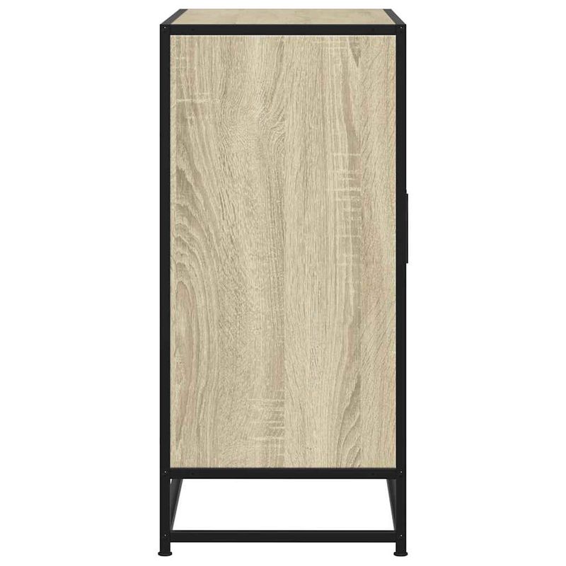 Casa si Gradina - Mobilier - Comode si corpuri - Comode - Dulap, stejar sonoma, 68x35x76 cm, lemn prelucrat si metal - Infinity.ro