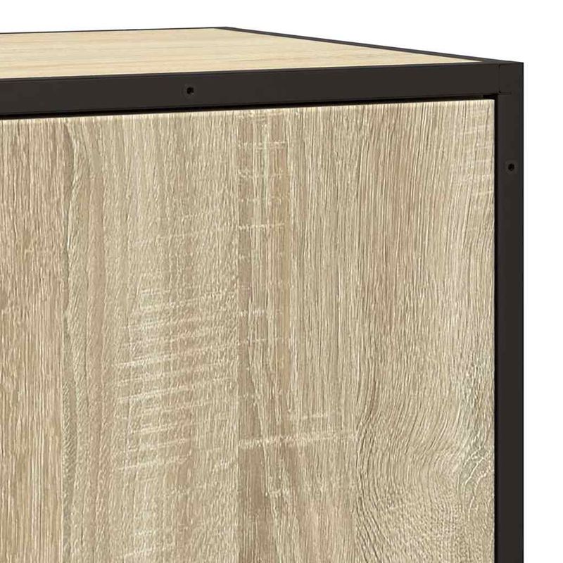 Casa si Gradina - Mobilier - Comode si corpuri - Comode - Dulap, stejar sonoma, 68x35x76 cm, lemn prelucrat si metal - Infinity.ro