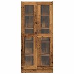 Casa si Gradina - Mobilier - Comode si corpuri - Corpuri bucatarie - Dulap inalt, lemn vechi, 82,5x30,5x185 cm, lemn prelucrat - Infinity.ro