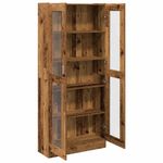 Casa si Gradina - Mobilier - Comode si corpuri - Corpuri bucatarie - Dulap inalt, lemn vechi, 82,5x30,5x185 cm, lemn prelucrat - Infinity.ro
