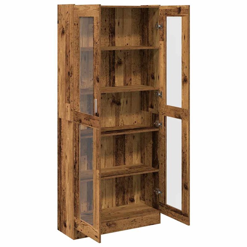 Casa si Gradina - Mobilier - Comode si corpuri - Corpuri bucatarie - Dulap inalt, lemn vechi, 82,5x30,5x185 cm, lemn prelucrat - Infinity.ro