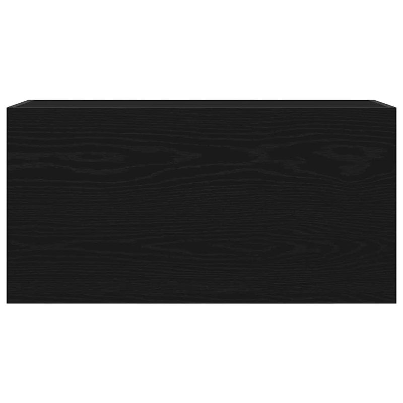 Casa si Gradina - Mobilier - Mobilier baie - Corpuri baie - Dulap de perete de baie, negru, 80x25x40 cm, lemn prelucrat - Infinity.ro